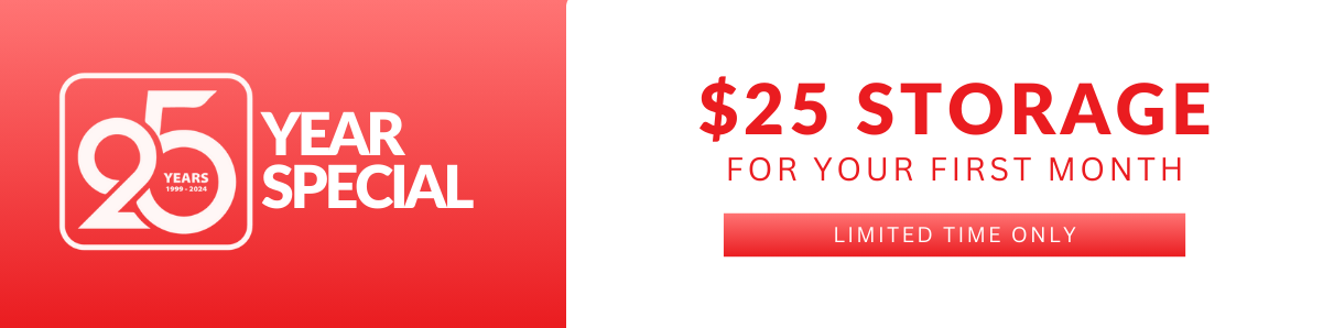 25 Year Anniversary Special: $25 For 1 Month